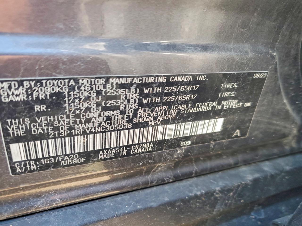 Toyota RAV4 Xle