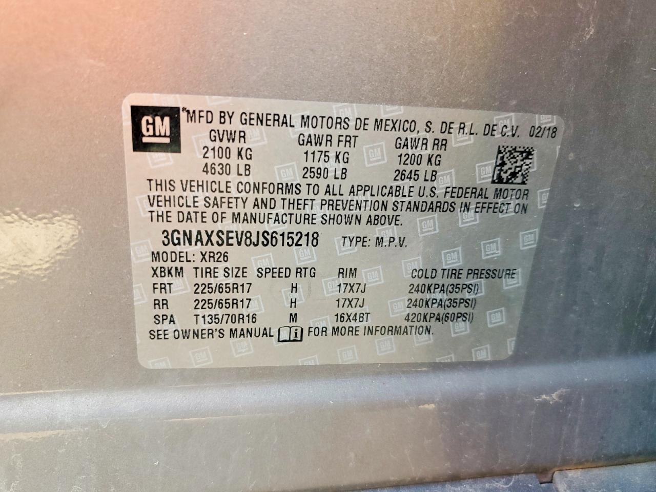 Chevrolet Equinox Lt