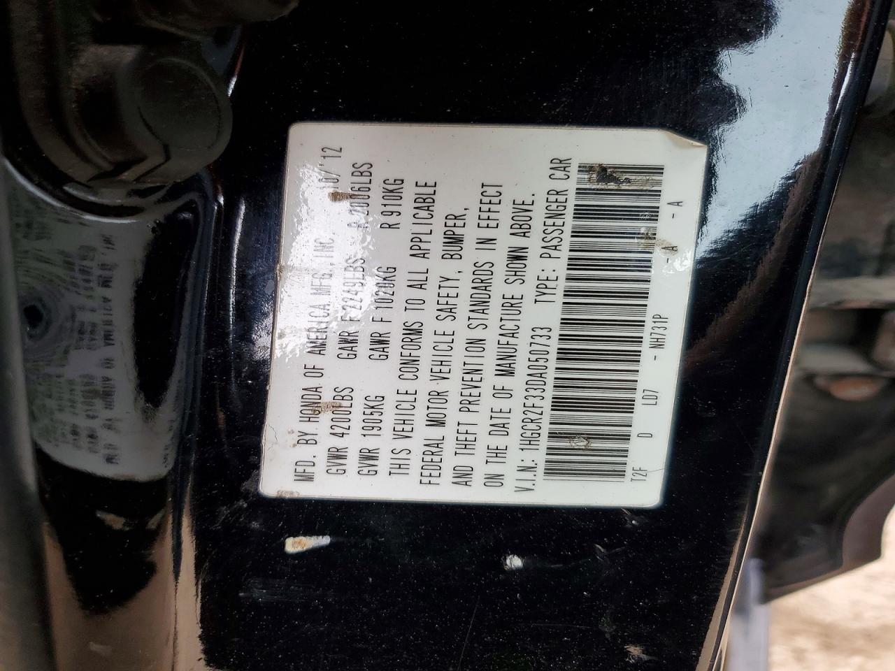 Honda Accord Lx