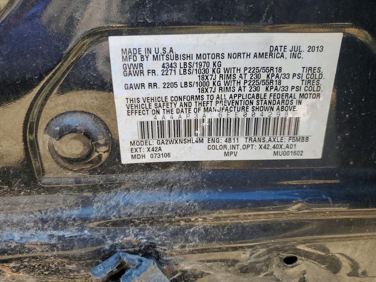 Mitsubishi Outlander Es