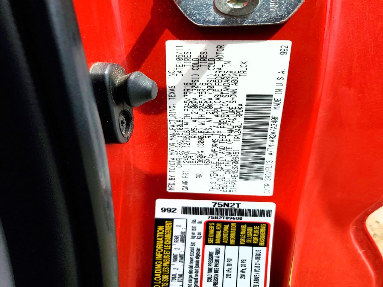 Toyota Tacoma Base