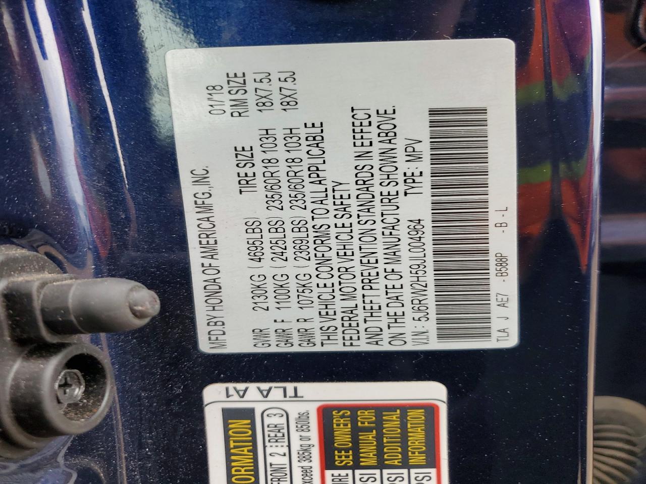 Honda Crv Ex