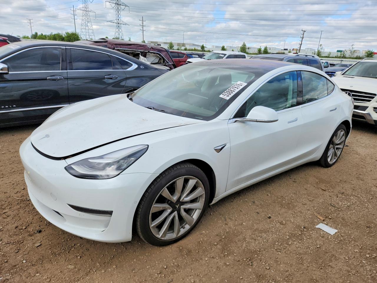 Salvage Tesla Model 3 Image