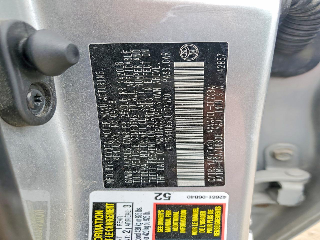 Toyota Camry Se