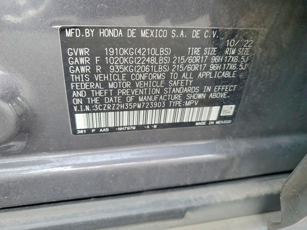 Honda HR-V Lx