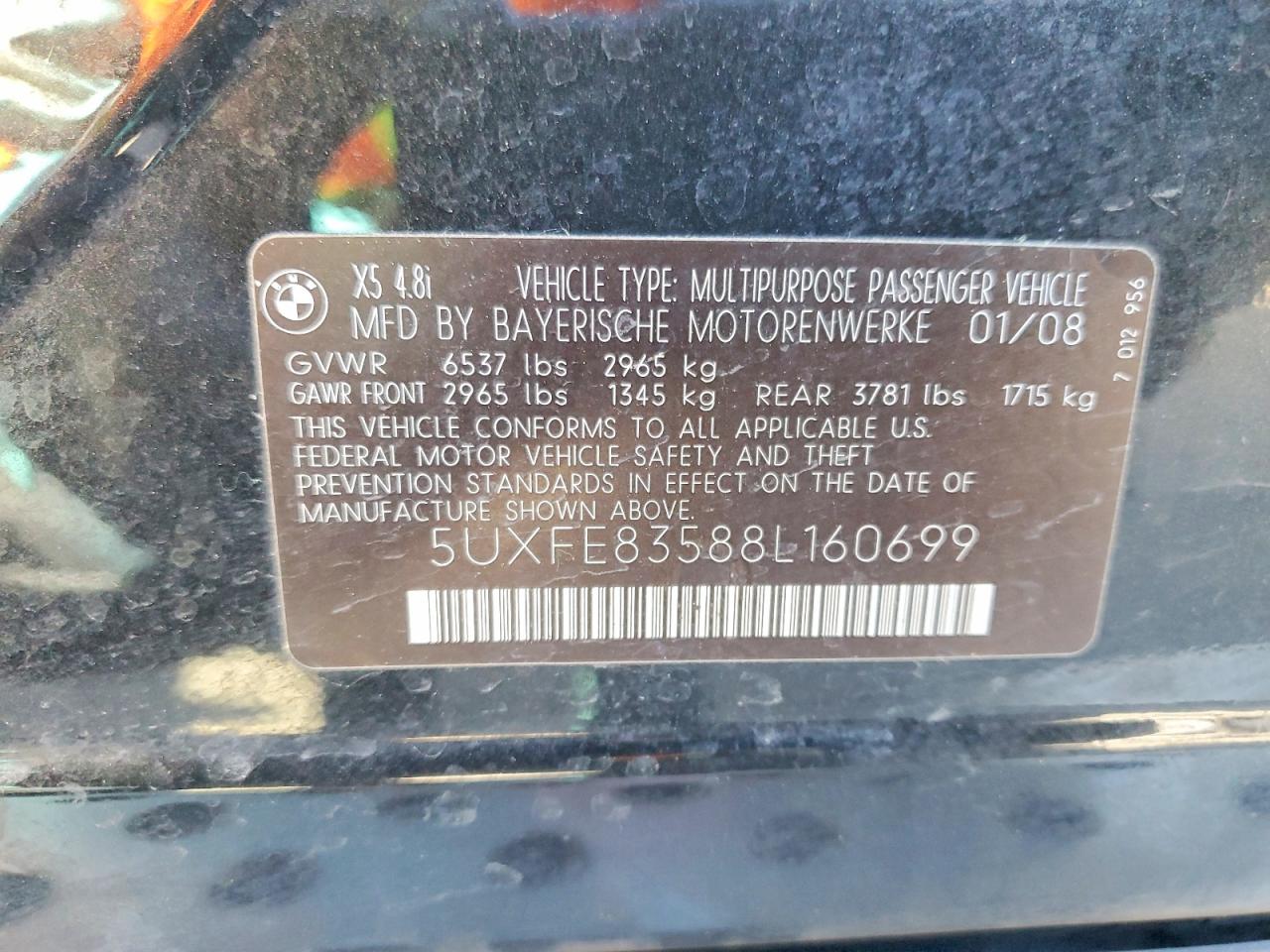 BMW X Series 4.8i