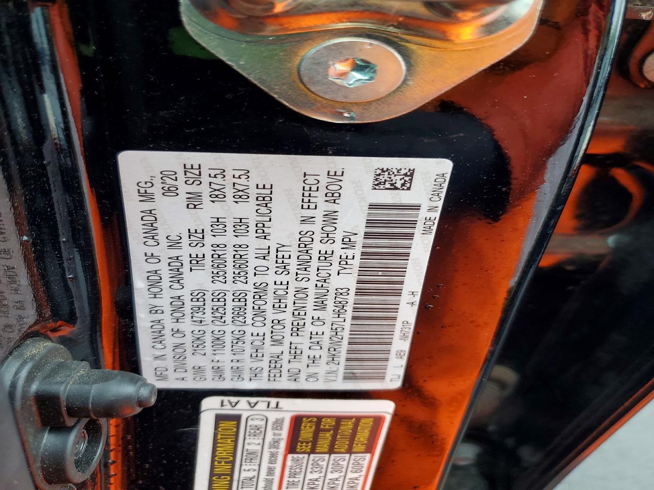 Honda Crv Ex