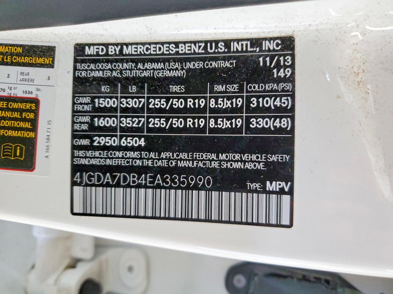 Mercedes-Benz M-Class 550 4matic