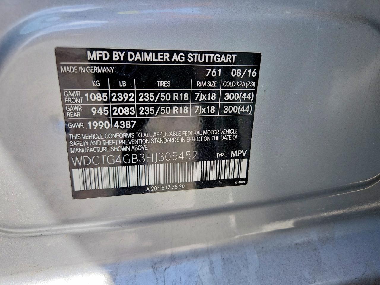Mercedes-Benz GLA 250 4matic