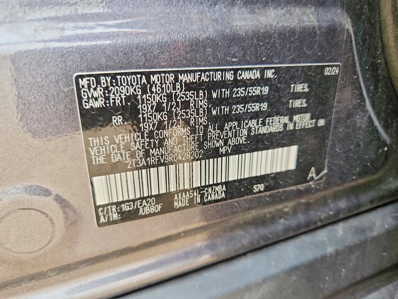 Toyota RAV4 Xle Premium