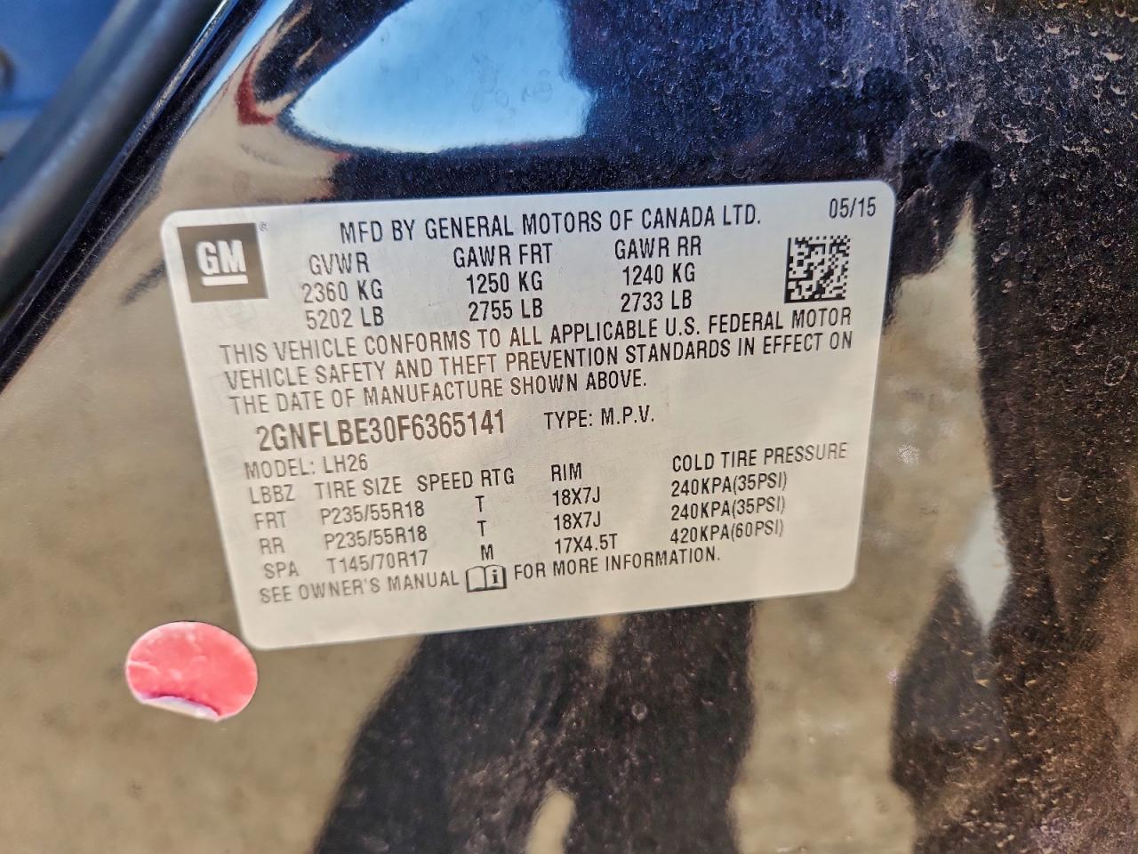 Chevrolet Equinox Lt