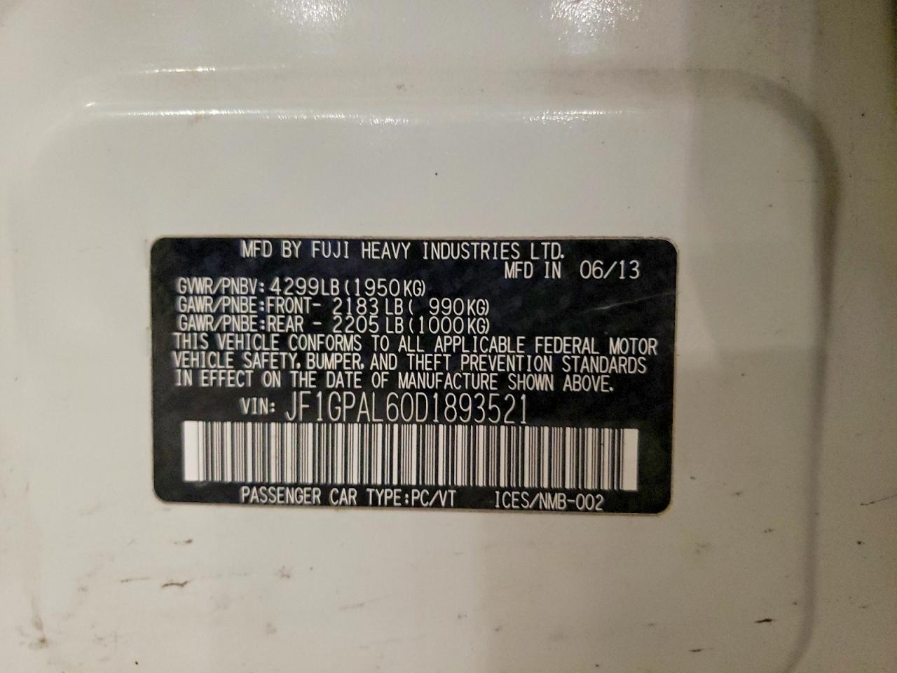 Subaru Impreza Sport Premium