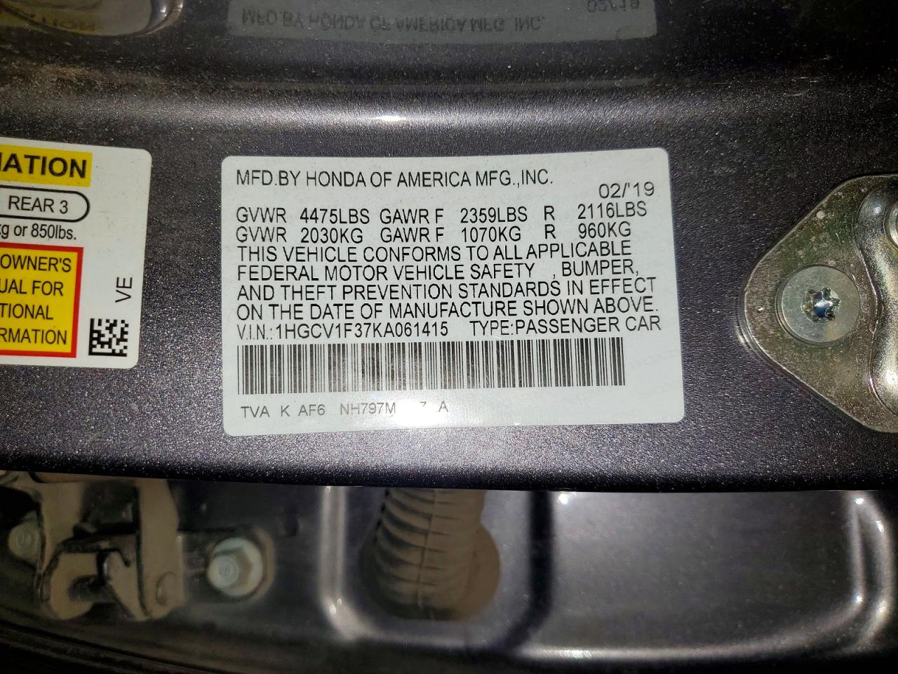 Honda Accord Sport