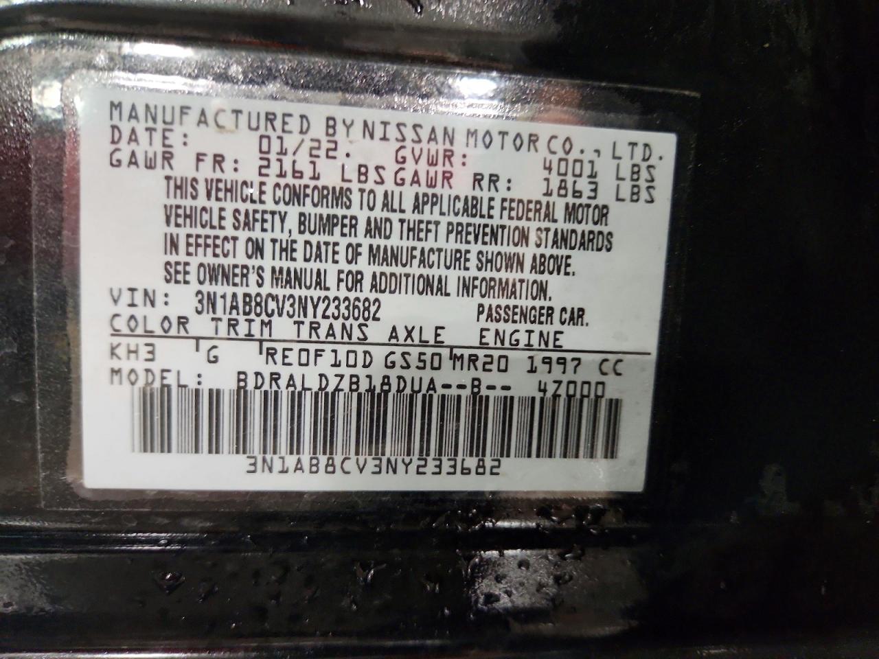 Nissan Sentra Sv