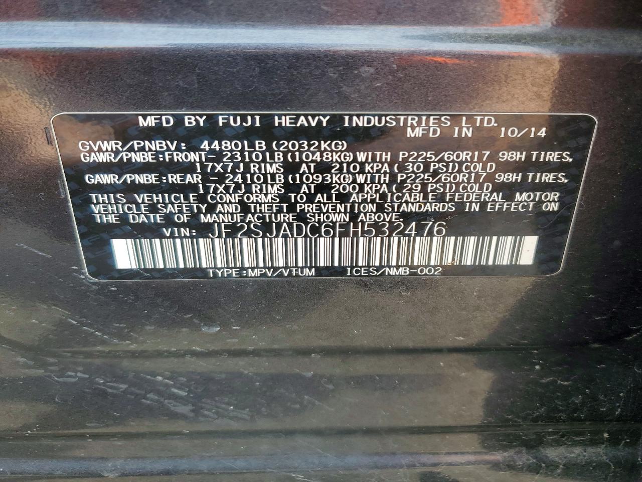 Subaru Forester 2.5i Premium