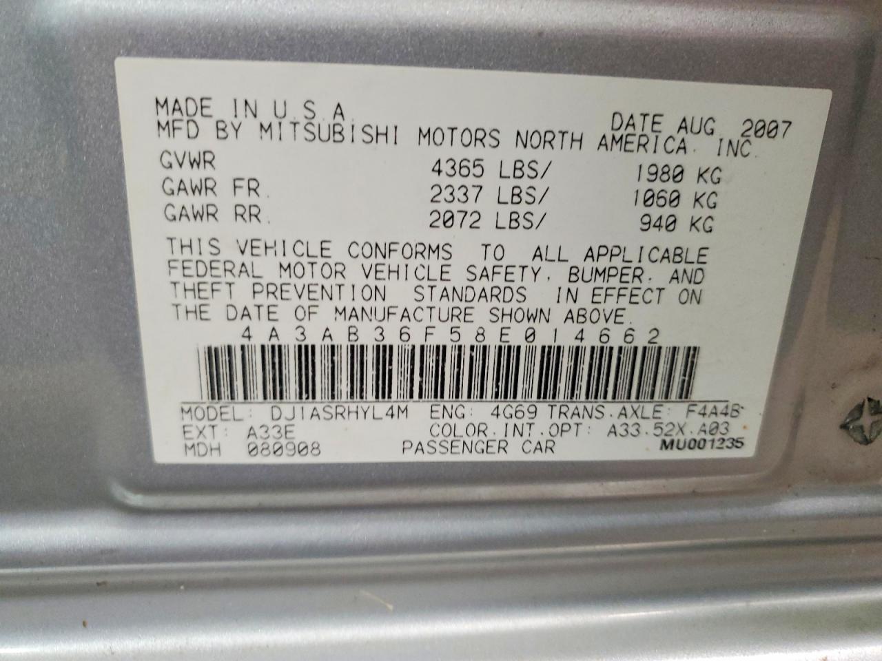 Mitsubishi Galant Es