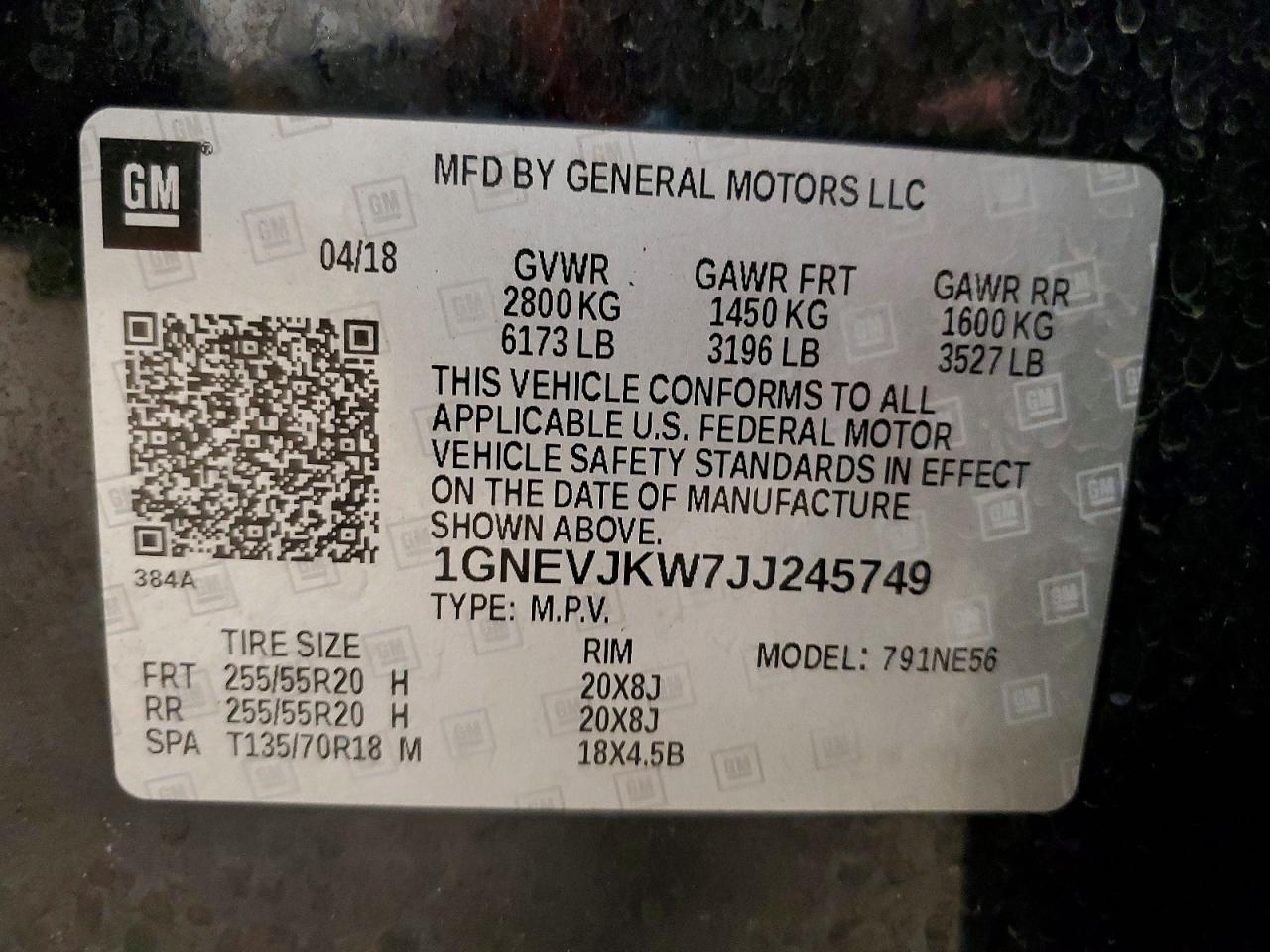 Chevrolet Traverse Premier