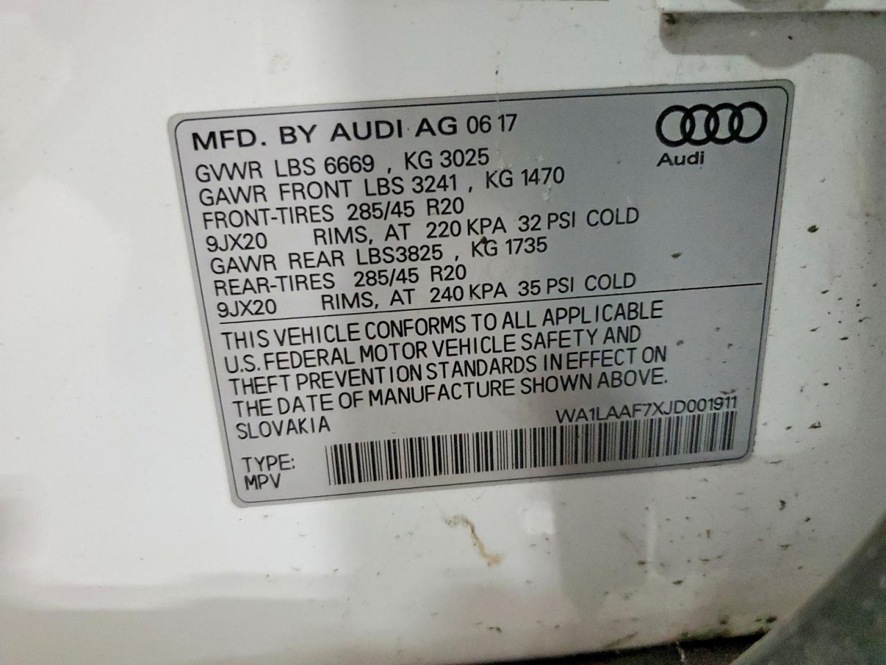 Audi Q7 Premium Plus