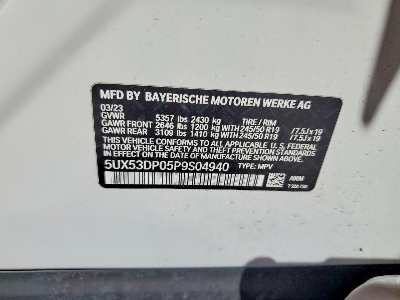 BMW X Series Xdrive30i