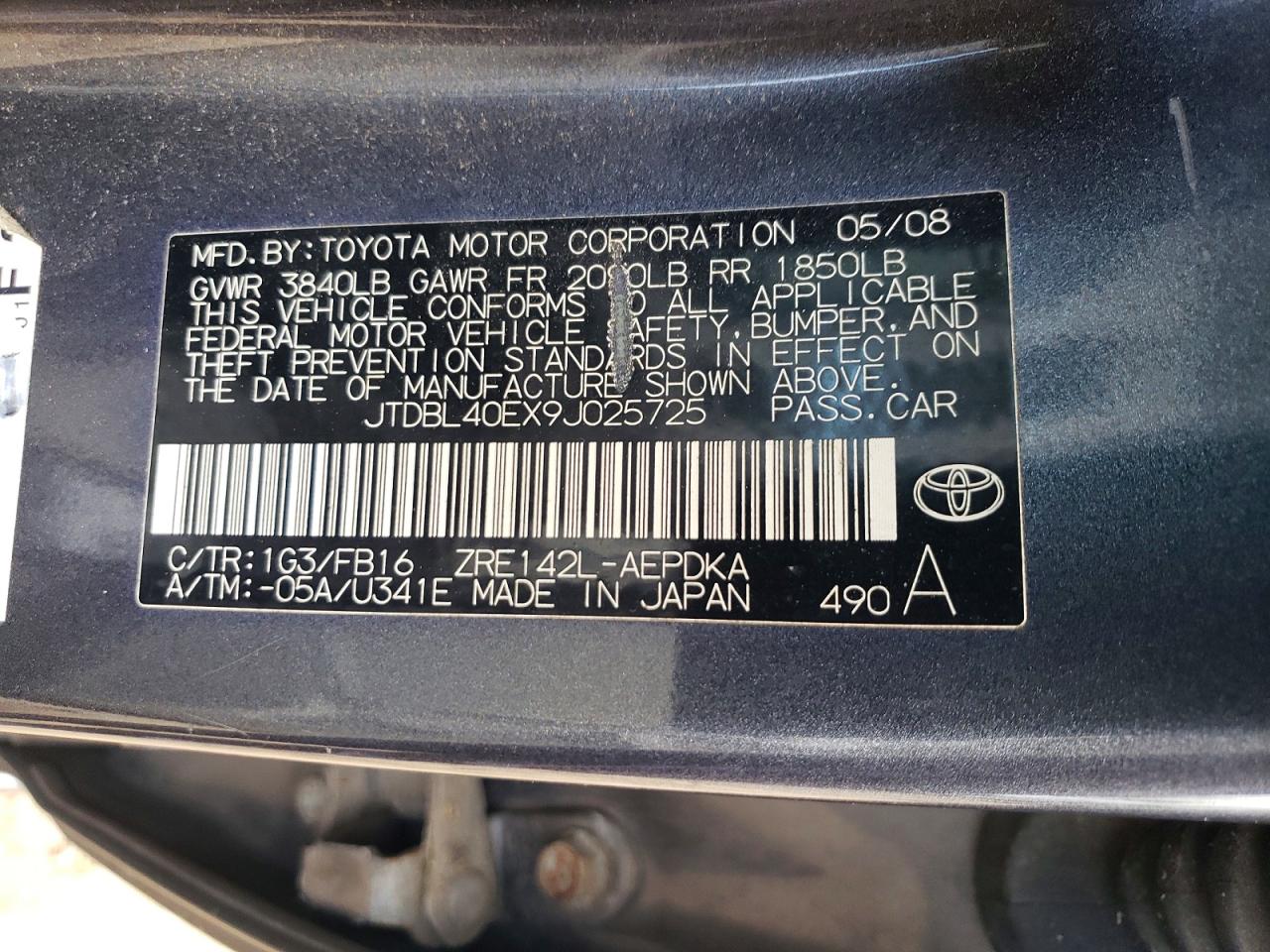 Toyota Corolla Le