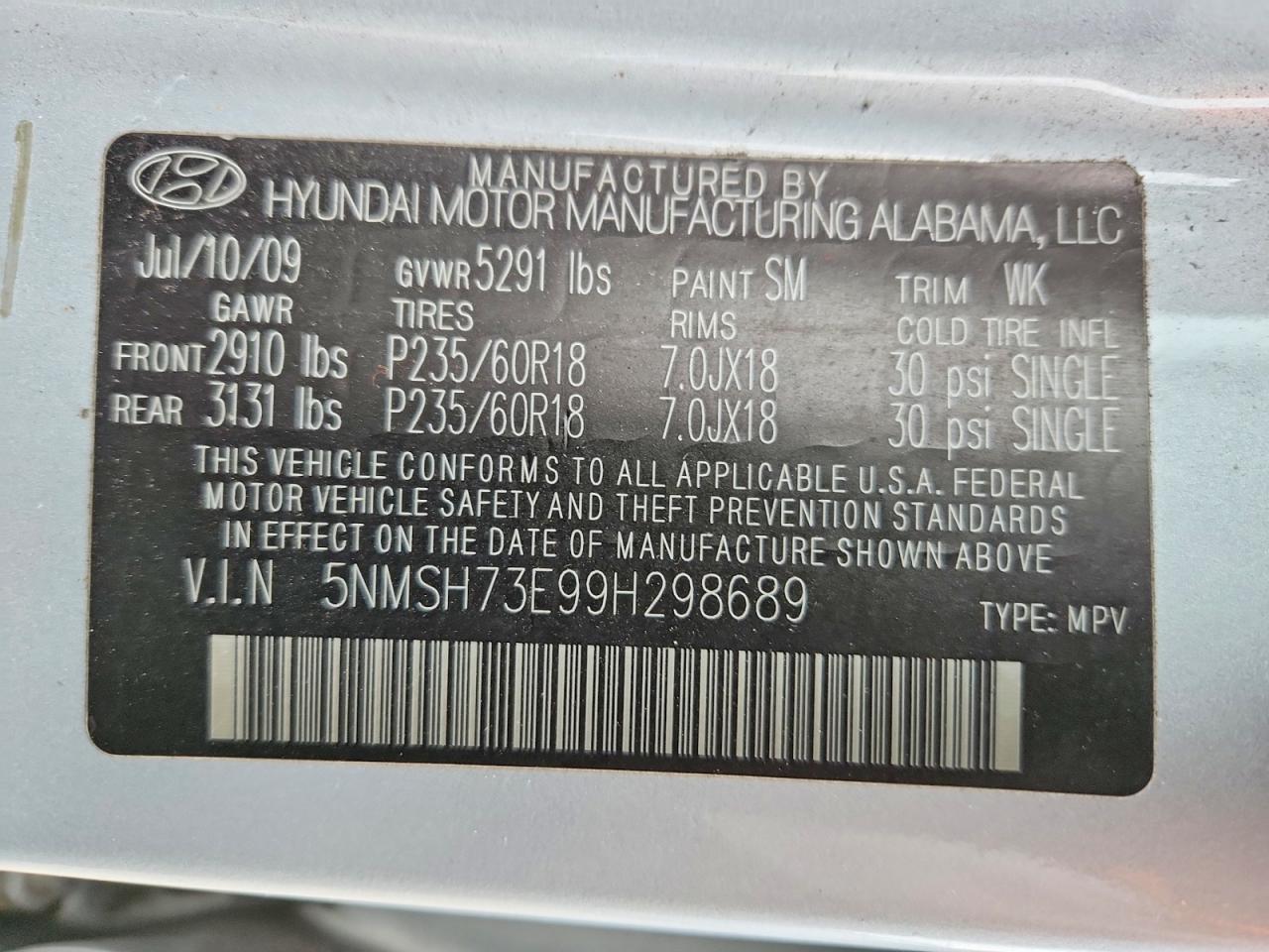 Hyundai SANTA FE Limited