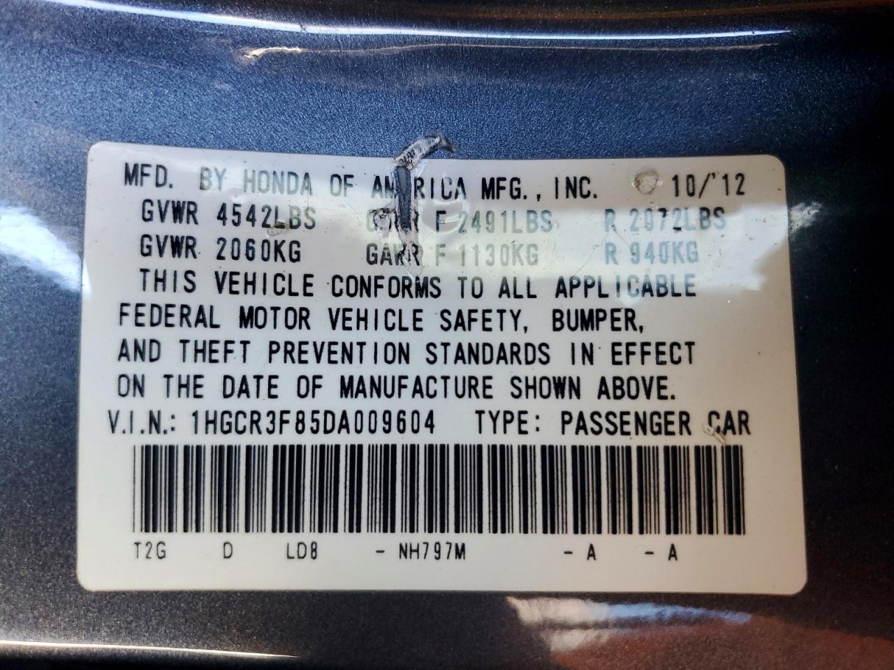 Honda Accord Exl