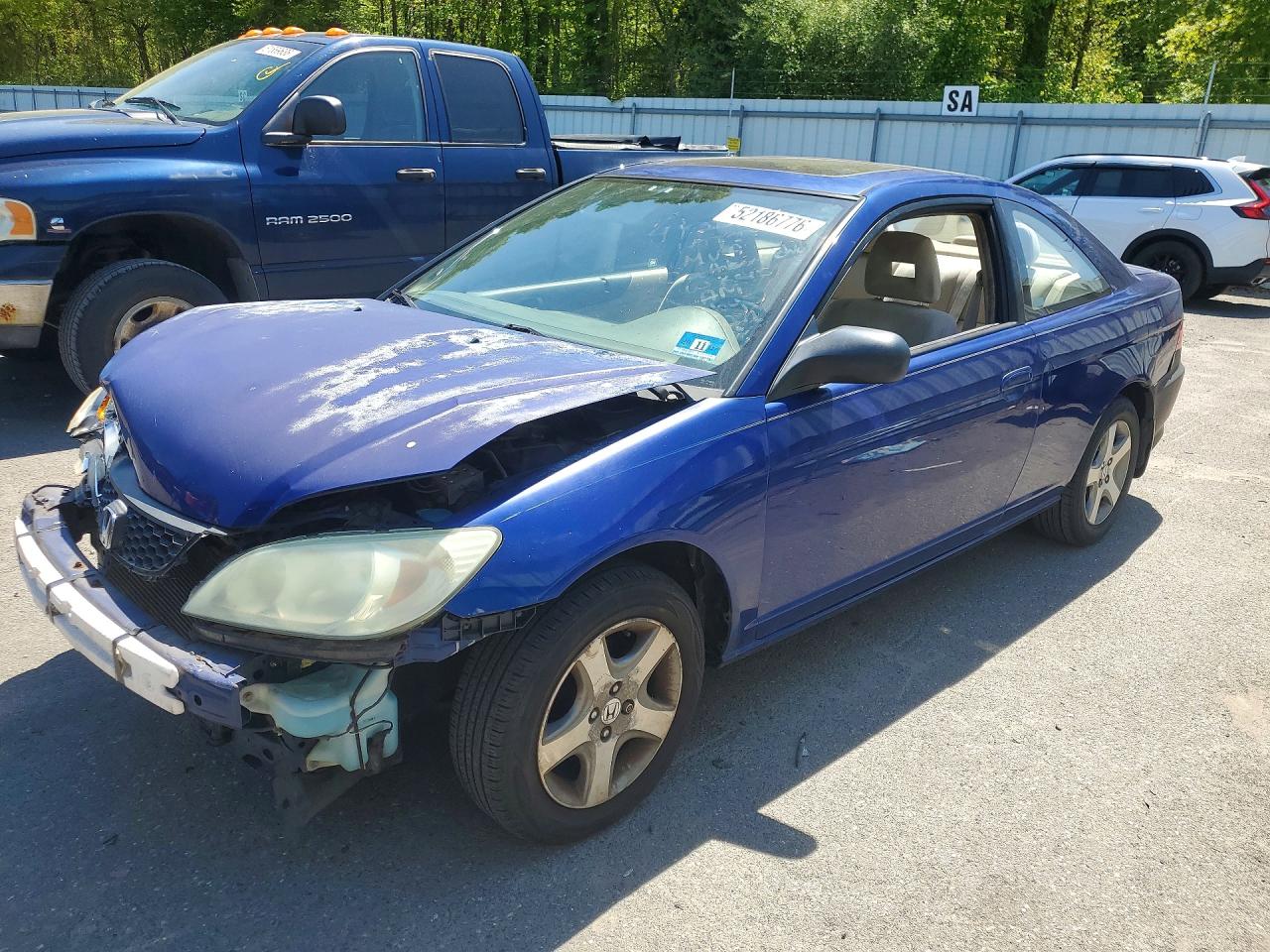 Salvage Honda Civic Image