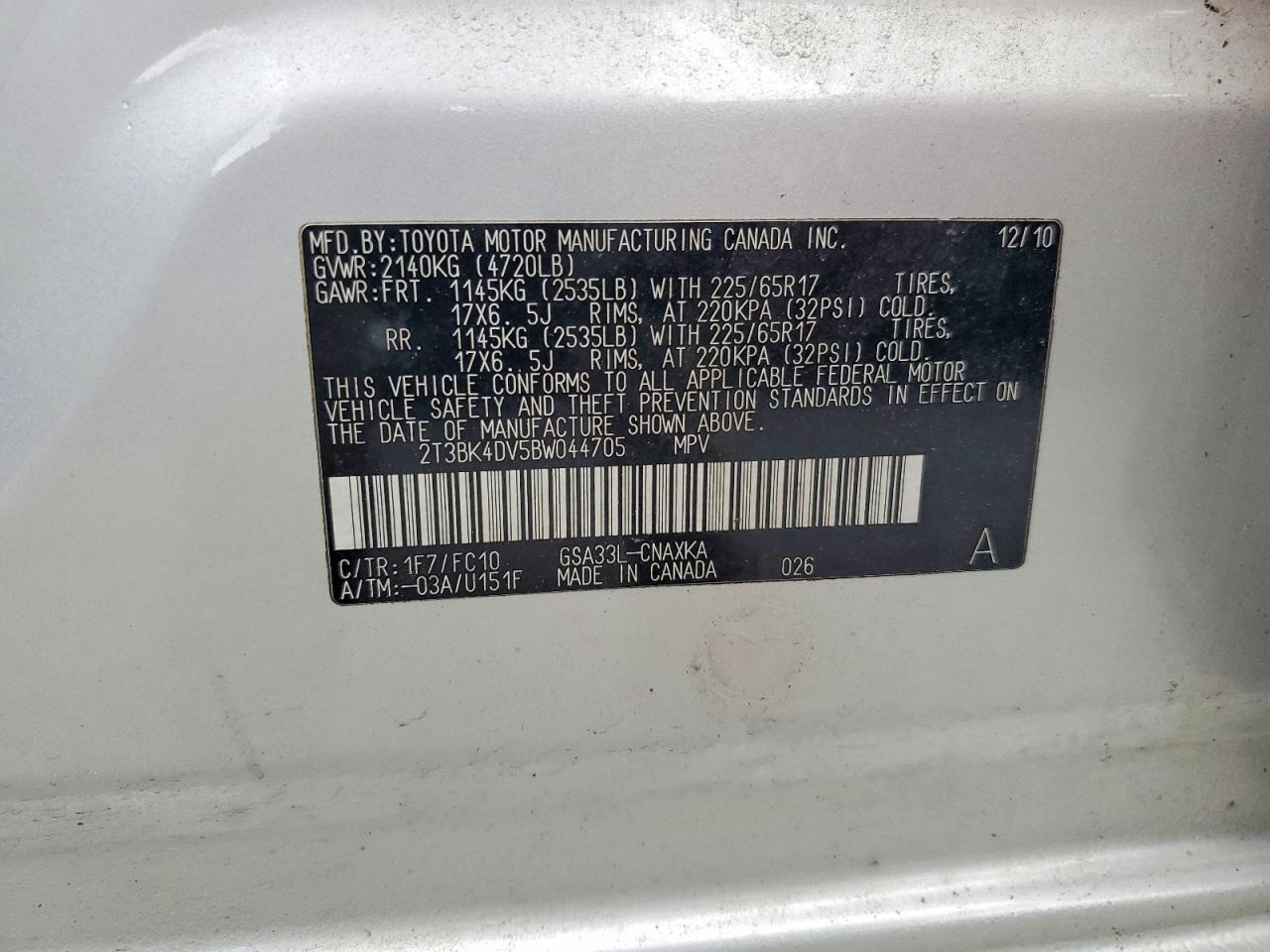 Toyota RAV4 Base