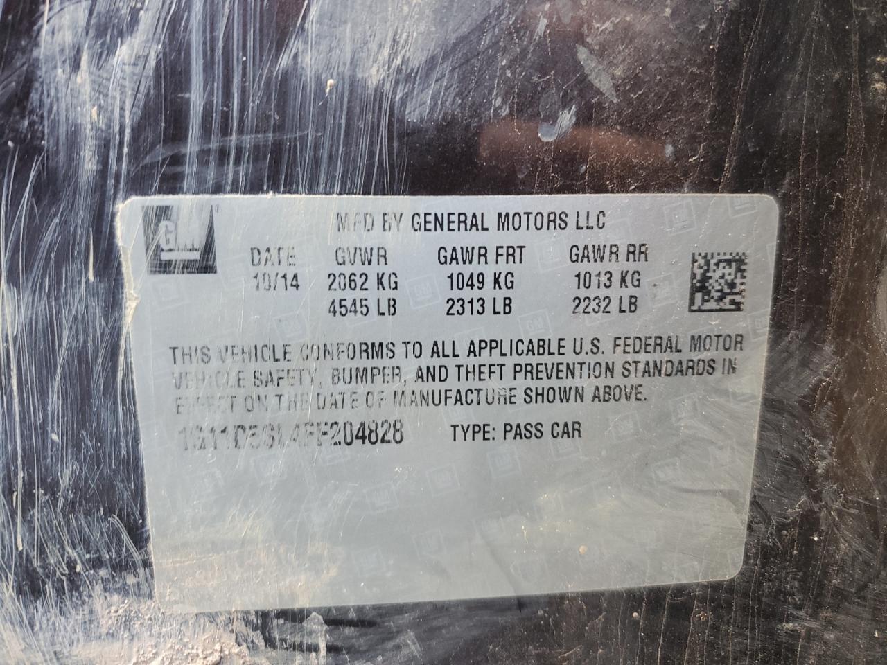 Chevrolet Malibu 2lt
