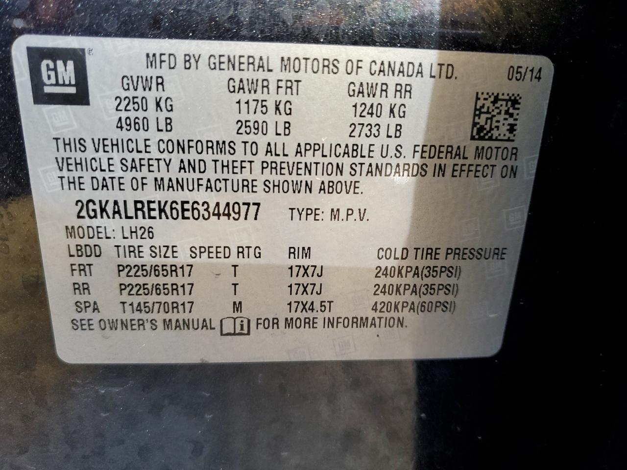 GMC Terrain Sle