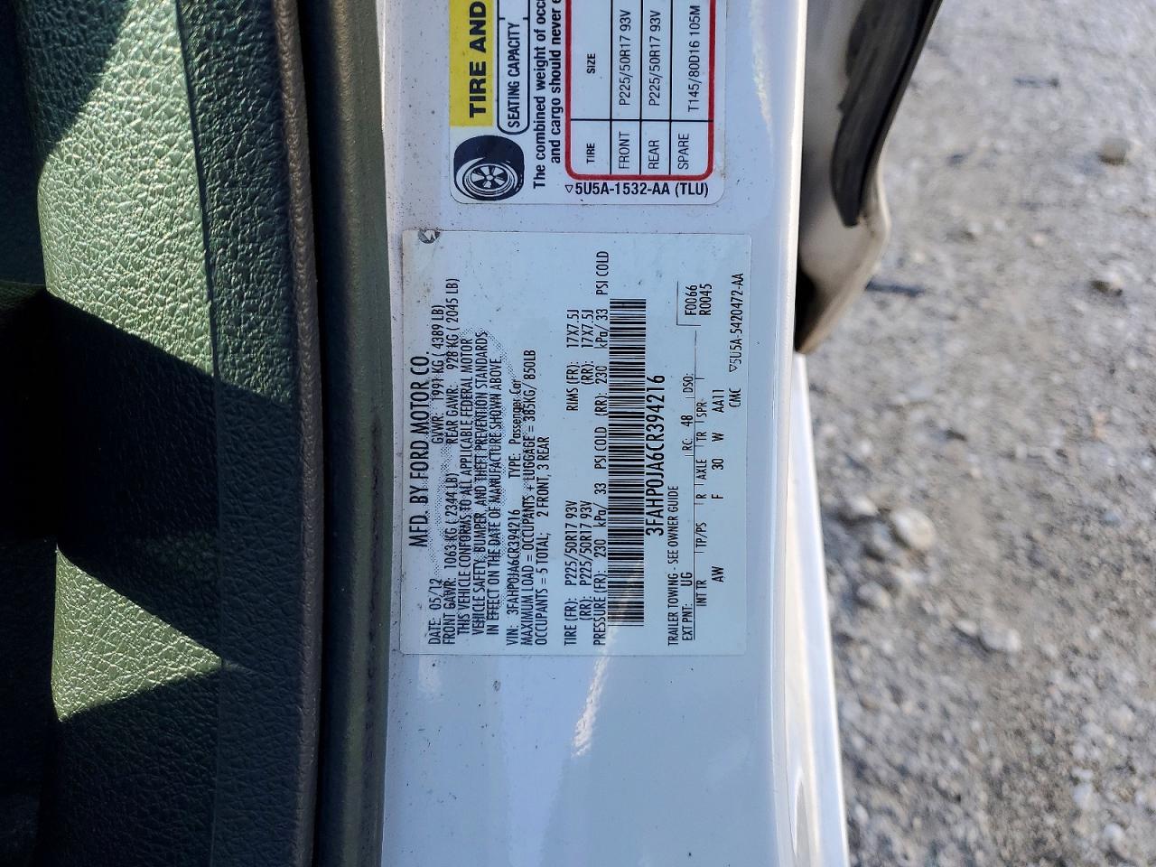Ford Fusion Sel