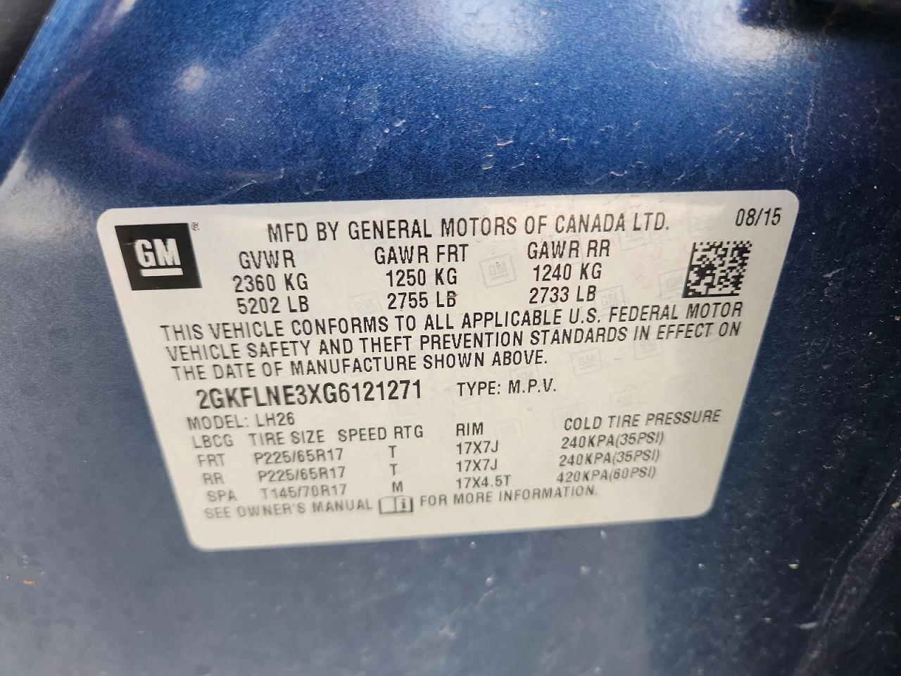 GMC Terrain Sle