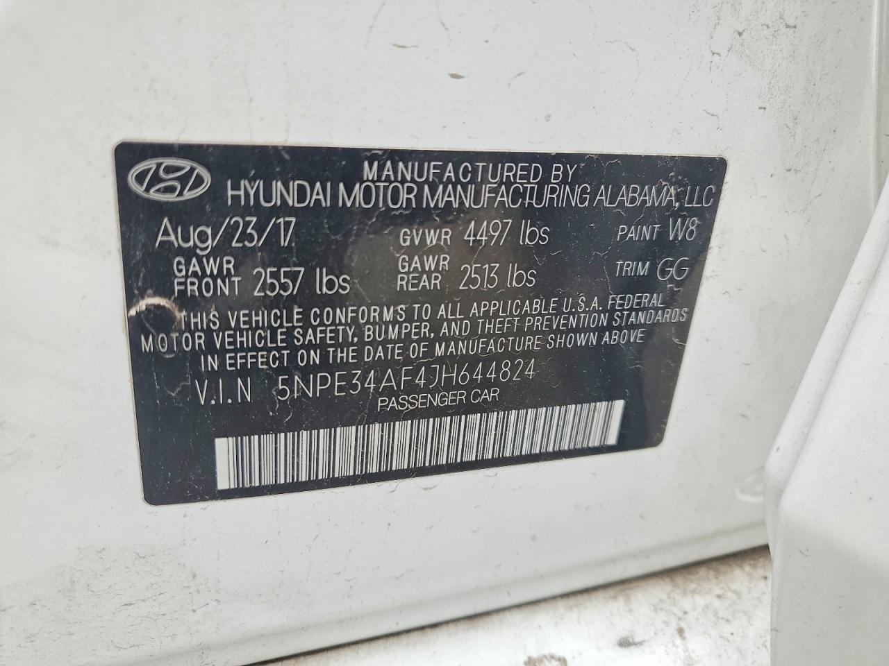 Hyundai SONATA Sel