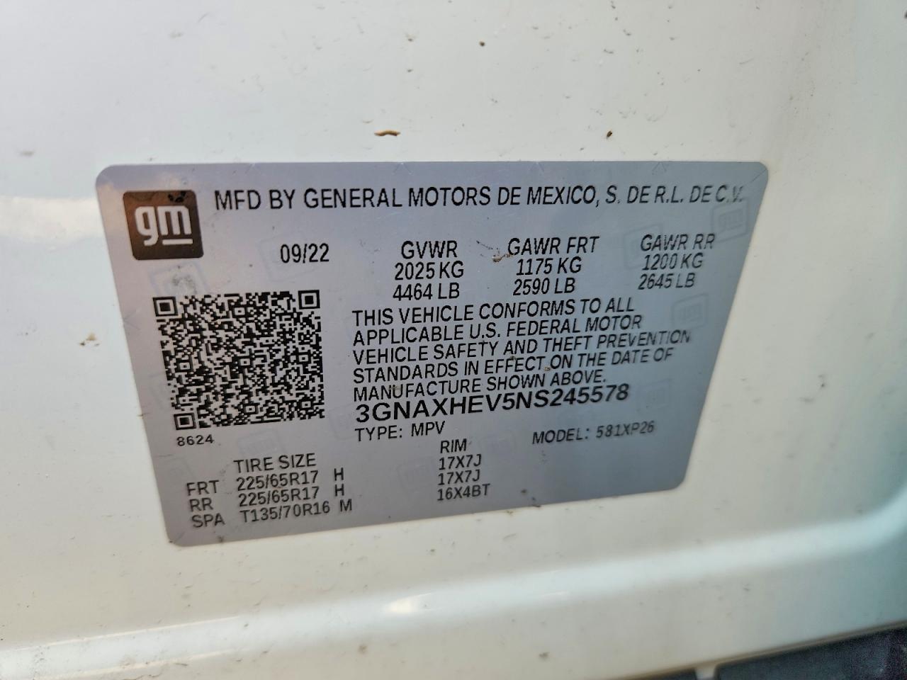 Chevrolet Equinox Ls