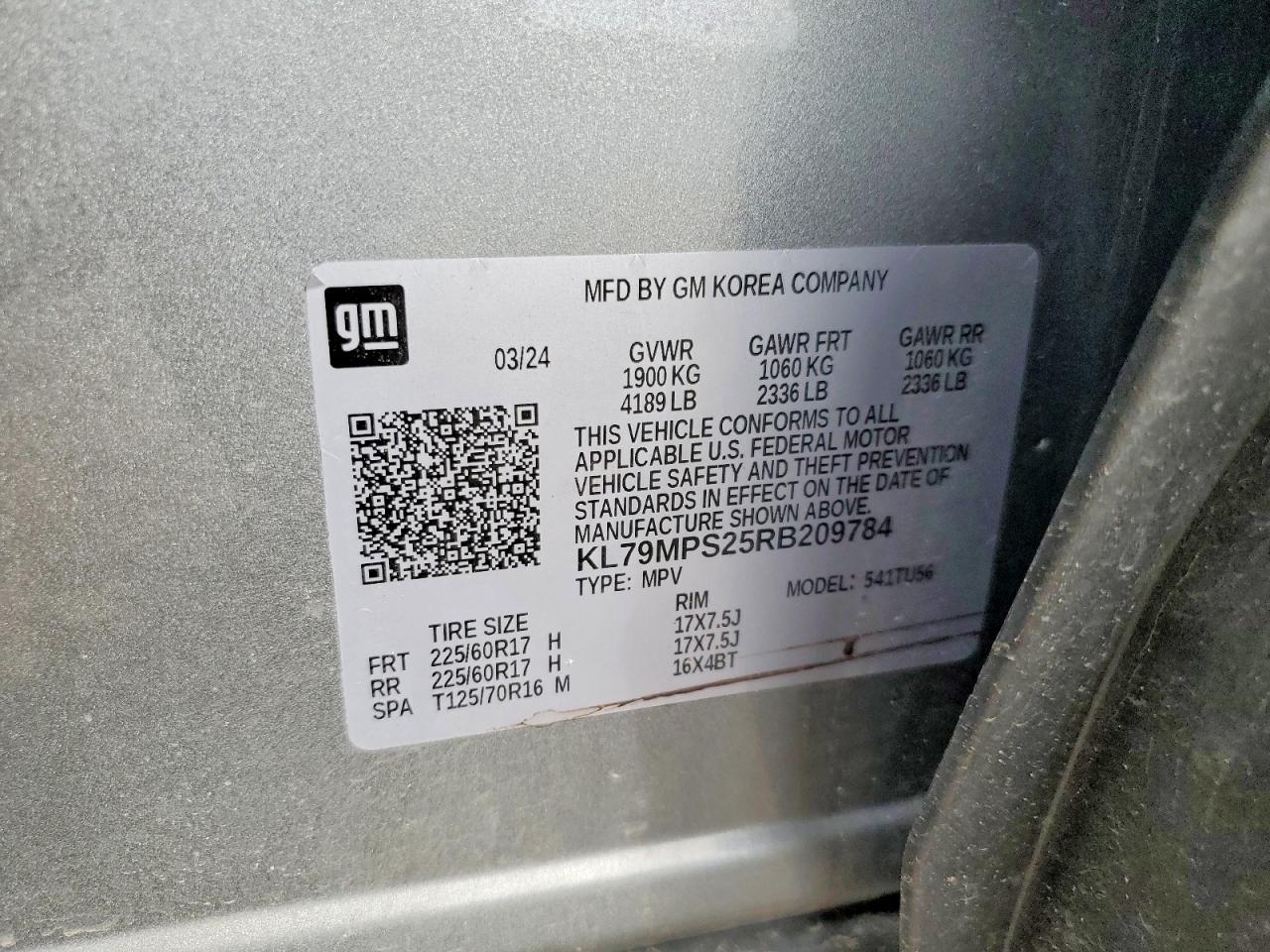 Chevrolet Trailblazer Lt