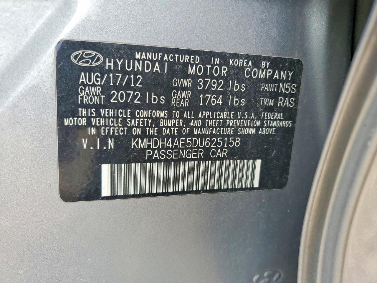 Hyundai ELANTRA Gls