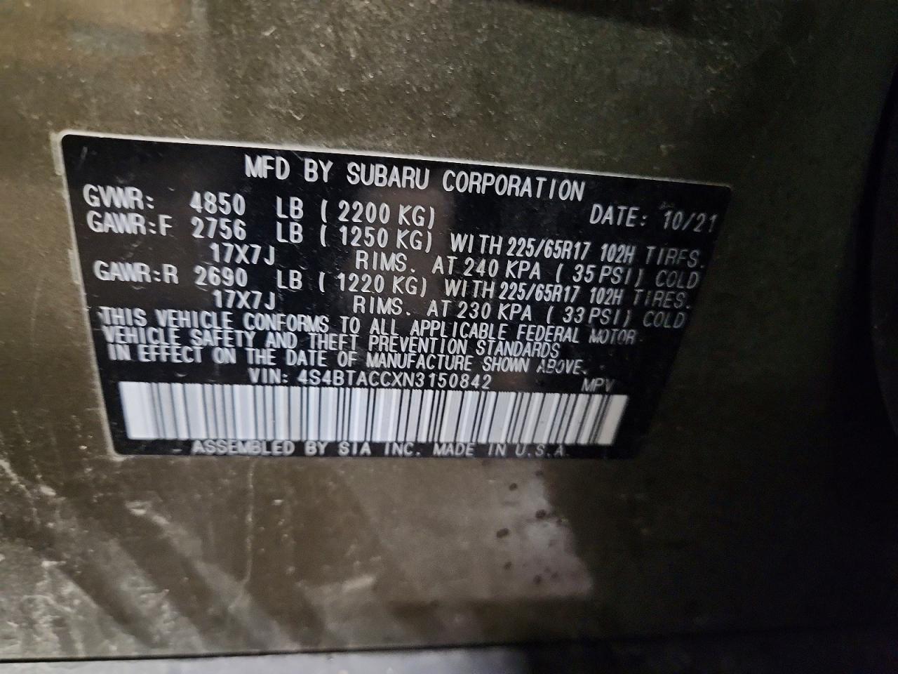 Subaru Legacy Premium
