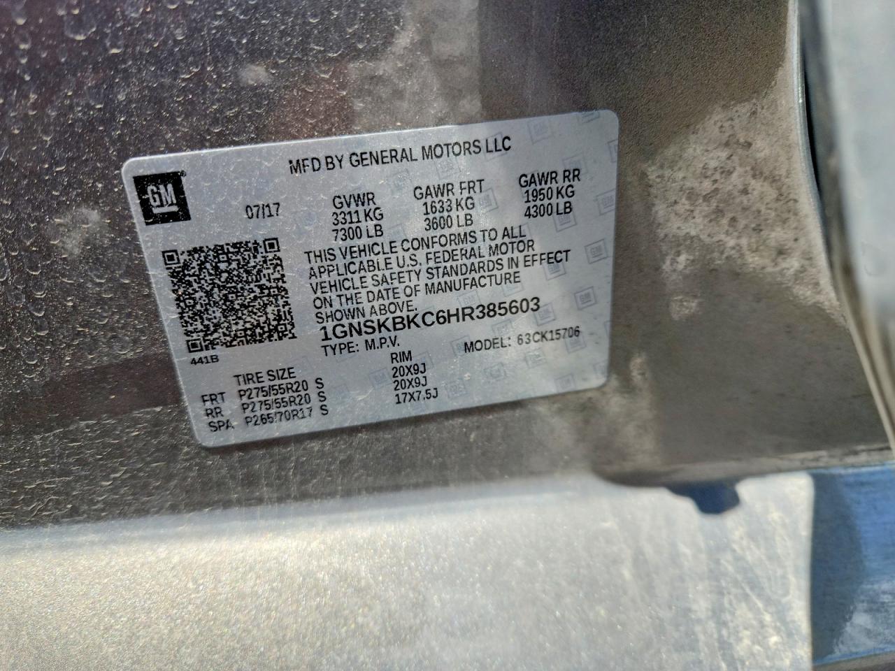 Chevrolet Tahoe K1500 Lt