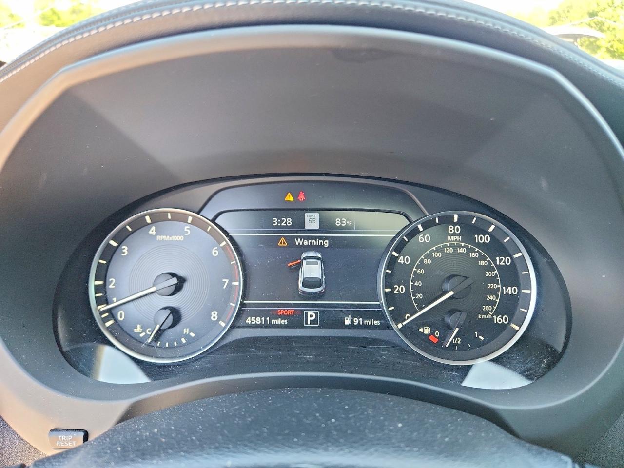INFINITI Qx Sensory