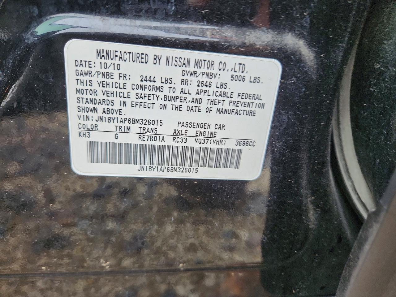 INFINITI M37