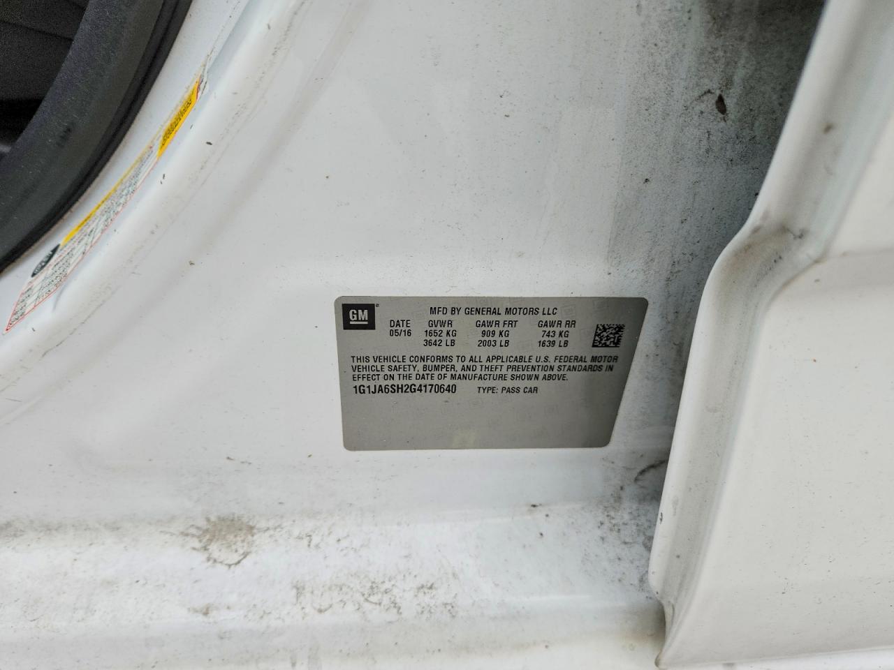 Chevrolet Sonic Ls