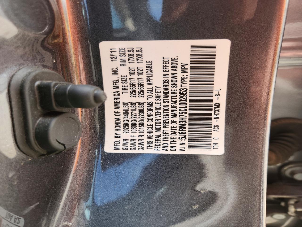 Honda Crv Exl