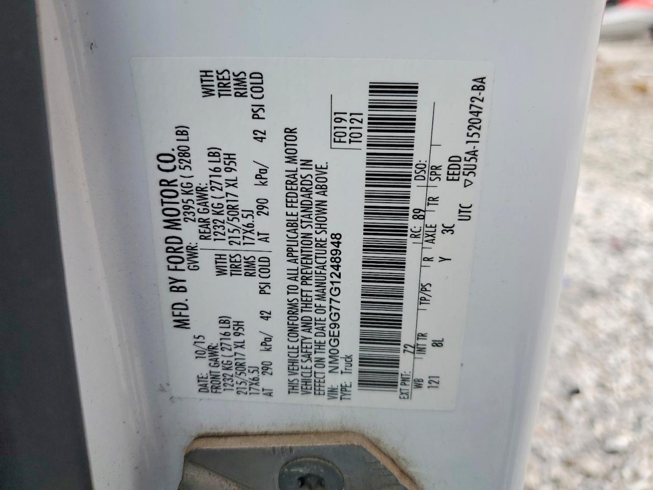 Ford Transit Titanium