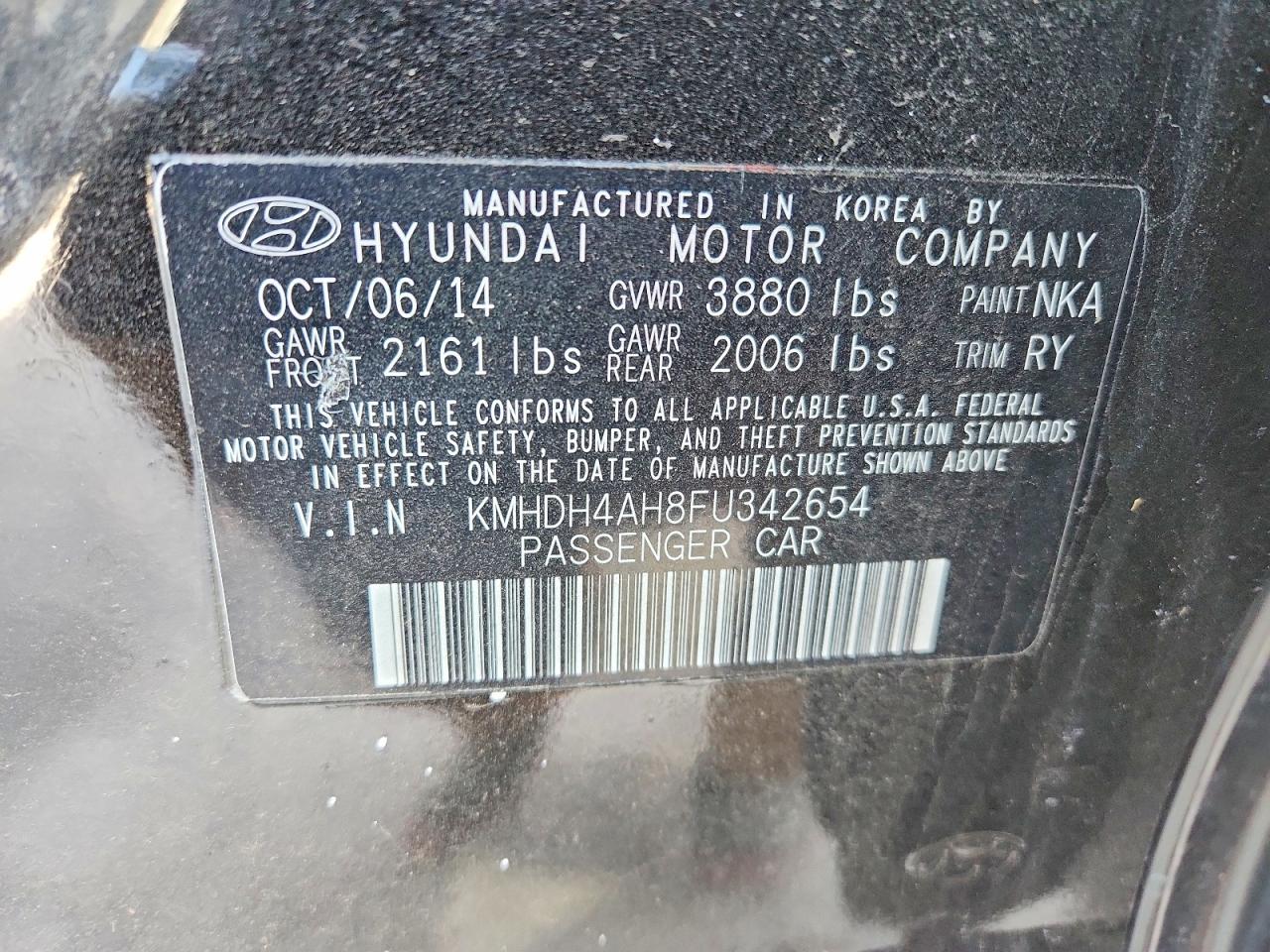 Hyundai ELANTRA Se