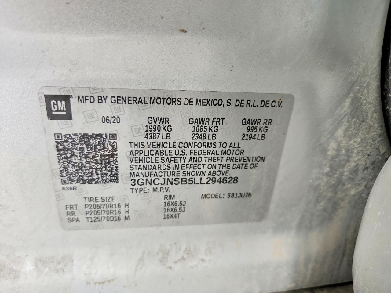 Chevrolet Trax Ls