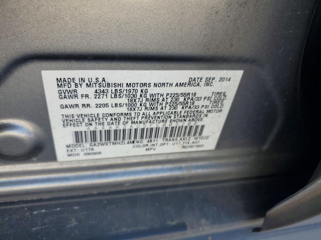 Mitsubishi Outlander Es