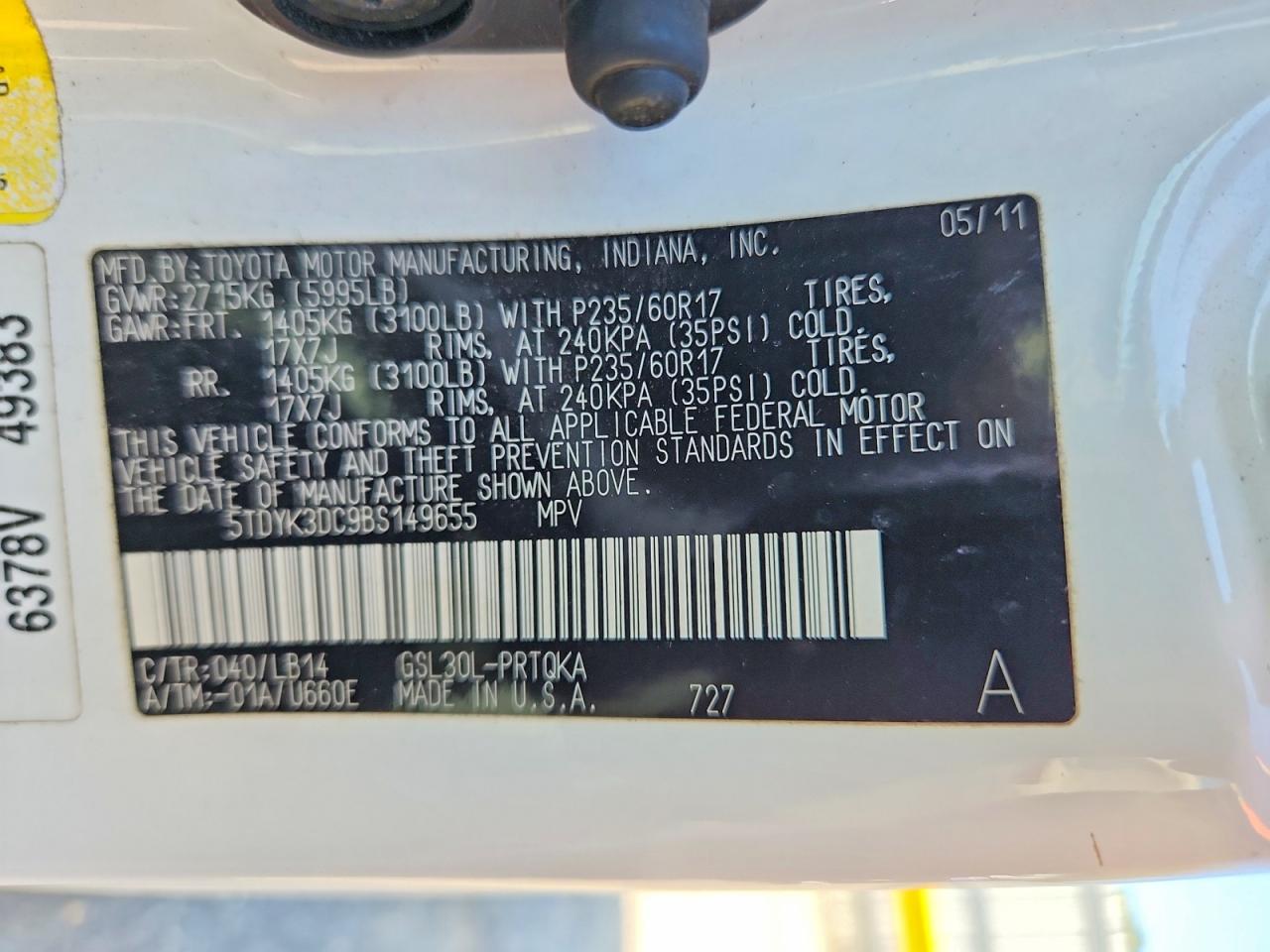 Toyota Sienna