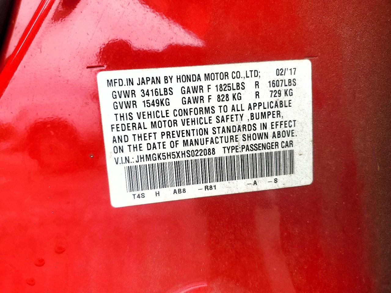 Honda Fit Lx
