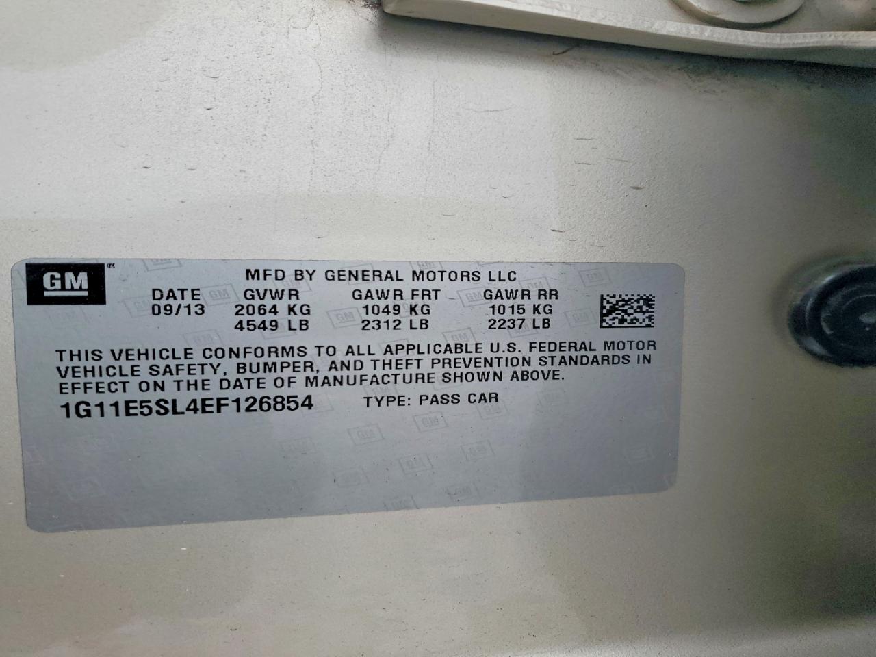 Chevrolet Malibu 2lt