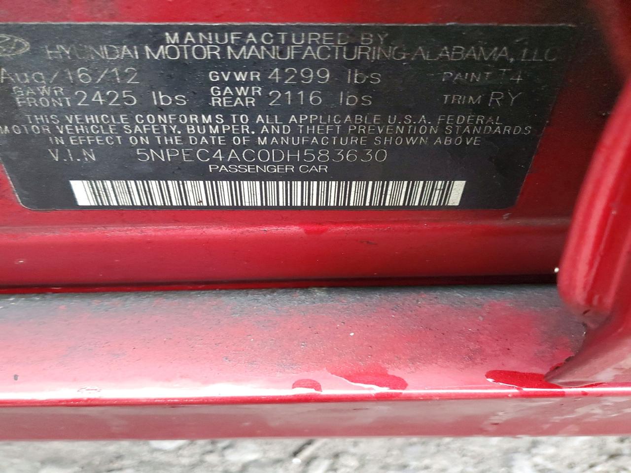 Hyundai SONATA Se